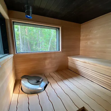 Вилла Norvamaja With A View, Sauna And Jacuzzi Рованиеми