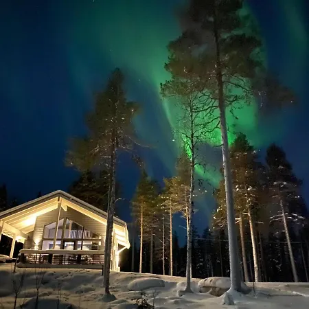 Norvamaja With A View, Sauna And Jacuzzi Вилла Рованиеми