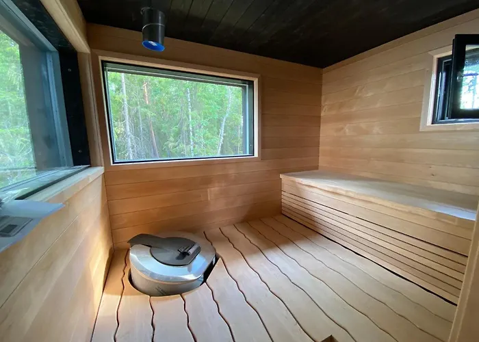 Вилла Norvamaja With A View, Sauna And Jacuzzi Рованиеми