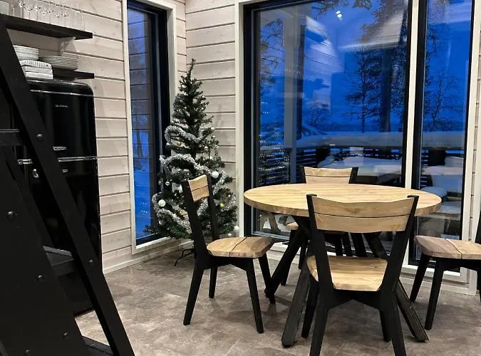 Norvamaja With A View, Sauna And Jacuzzi * Рованиеми